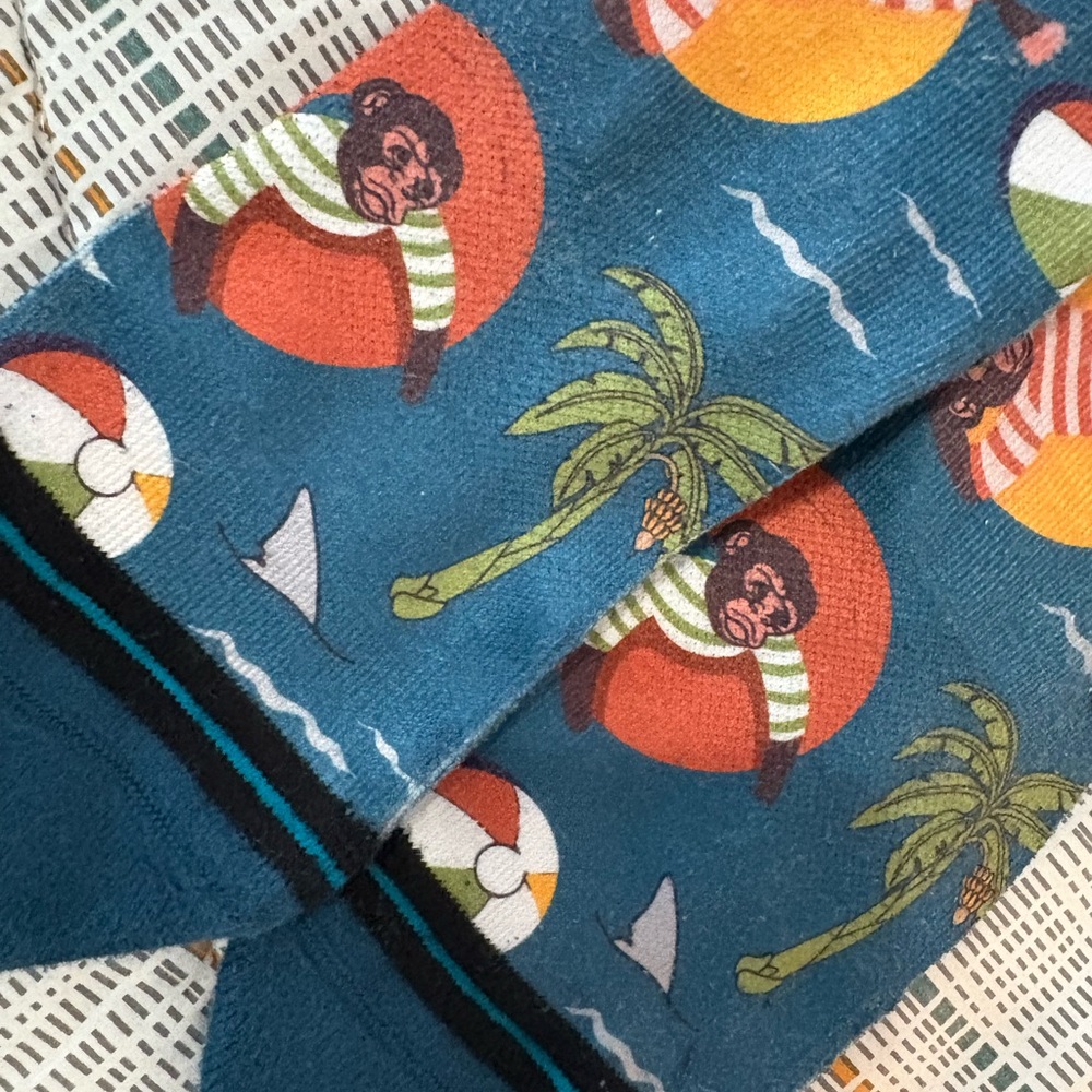 Stance Monkey Beach Theme Socks - Picture 2 of 2